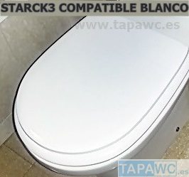 Asiento inodoro STARCK3 43 SUSPENDIDO tapawc compatible Duravit