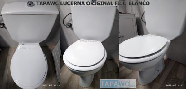 Asiento inodoro LUCERNA  original tapawc Roca