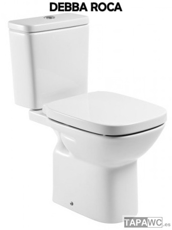 Asiento inodoro DEBBA SQUARE original tapawc Roca