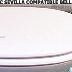 Asiento inodoro SEVILLA Bellavista tapawc compatible