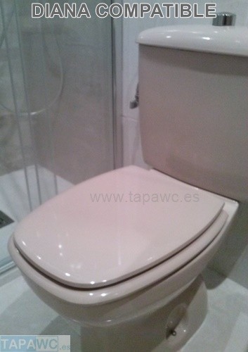 Asiento inodoro DIANA tapawc compatible Gala