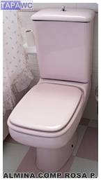 Asiento inodoro ALMINA tapawc compatible Bellavista AMORTIGUADO