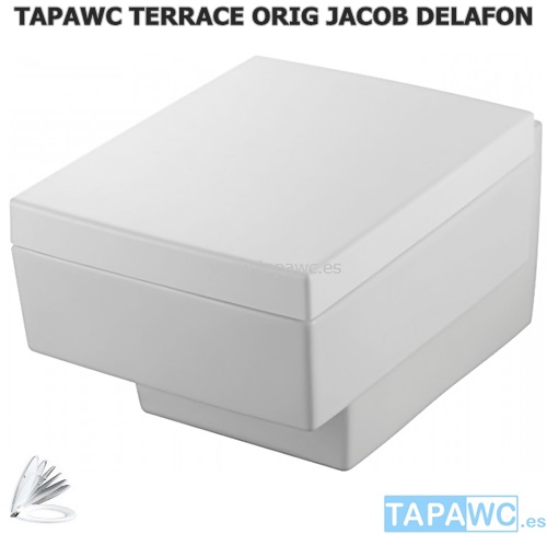 Asiento inodoro TERRACE tapawc original Jacob Delafon