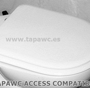Asiento inodoro ACCESS ARO CERRADO tapawc compatible Roca