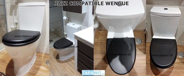 Asiento inodoro JAZZ compatible tapawc Gala
