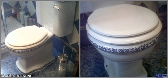 Asiento inodoro CLASSICA tapawc compatible ESFINGE