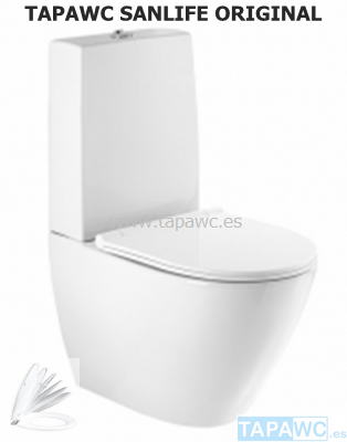 Asiento inodoro SANLIFE original  tapawc Unisan Sanidusa