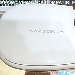 Asiento inodoro VERONICA tapawc compatible Roca AMORTIGUADO
