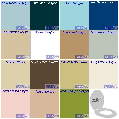 Asiento inodoro ISIS tapawc compatible Sangra