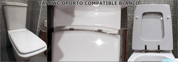 Asiento inodoro OPORTO tapawc compatible Valadares