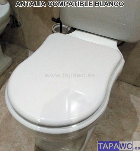 Asiento inodoro ANTALIA Tapawc Compatible Ideal Standard AMORTIGUADO