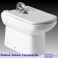 Tapa bide DAMA SENSO COMPACTO Roca