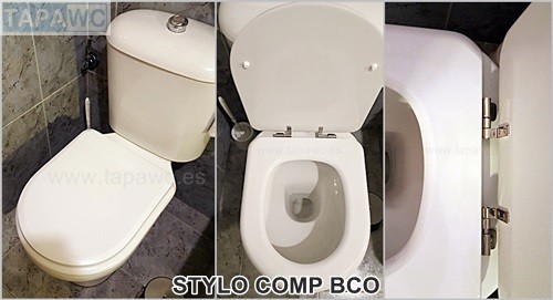 Asiento inodoro STYLO tapawc compatible Bellavista