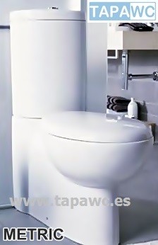 Asiento inodoro METRIC tapawc compatible Noken Porcelanosa