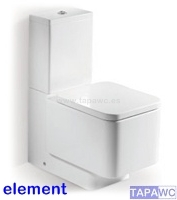 Asiento inodoro ELEMENT original tapawc Roca