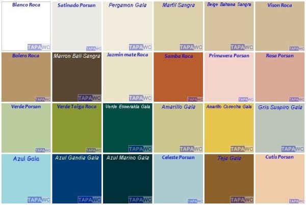 Asiento inodoro CARMEN NUEVO compatible tapawc Roca  AMORTIGUADO