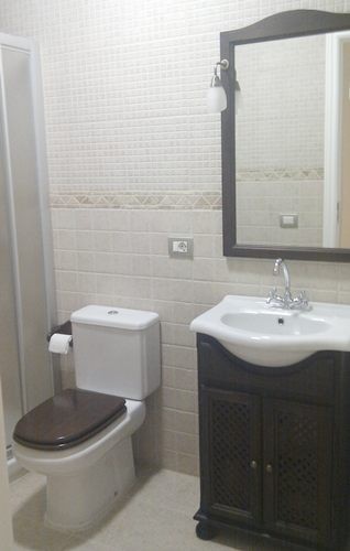 Tapa inodoro compatible NOGAL OSCURO tapawc madera amortiguado